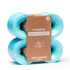 Orangatang 4President 70mm Set -Verkauf Von Surfausrüstung 2019 Wheels 70mm 4Pres blue pack 1024x
