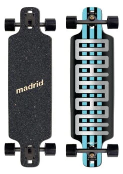 Madrid Blue Steel 36" Longboard Complete