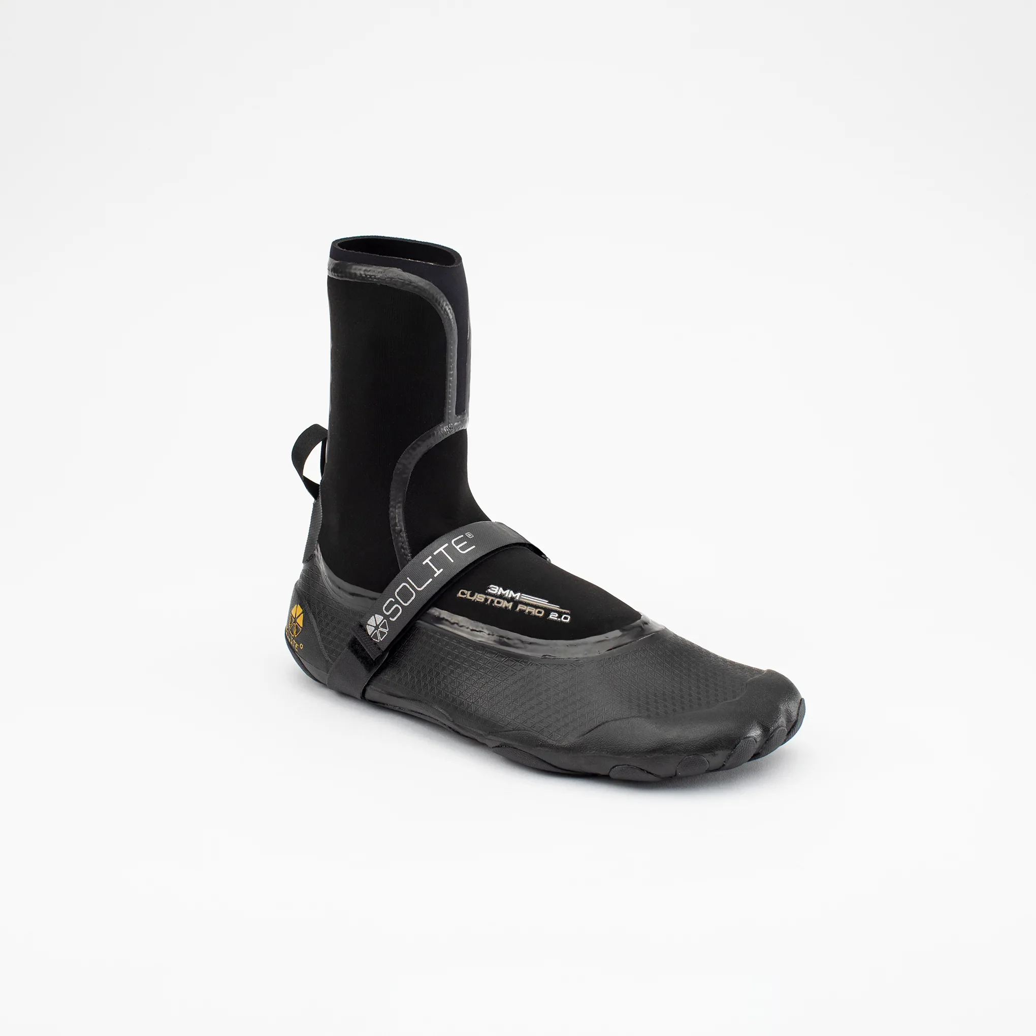 SOLITE Boots 3mm Custom PRO 2.0 Black/Gum 6 SOLITE Boots 3mm Custom PRO 2.0 Black/Gum – Bild 4