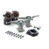 Carver™ Carver Truck KIT CX + Roundhouse Wheels -Verkauf Von Surfausrüstung carver skateboards cx c24 surfskate truck kit 65 inch silver