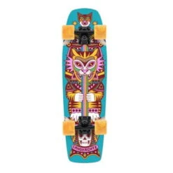 LANDYACHTZ DINGHY COFFIN KITTY 28.2" CRUISER SKATEBOARD COMPLETE