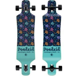 Madrid Flowers Spade 39" Longboard Complete