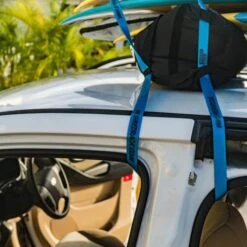 ShredRack JawStrap Spanngurt 2 Meter (Set) TPU - Wasserfest -Verkauf Von Surfausrüstung shredrack jawstraps 5 brettsport de 1