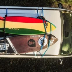 ShredRack JawStrap Spanngurt 2 Meter (Set) TPU - Wasserfest -Verkauf Von Surfausrüstung shredrack jawstraps 6 brettsport de 1